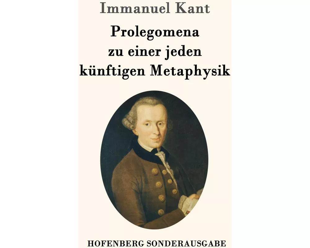 Prolegomena zu einer jeden künftigen Metaphysik