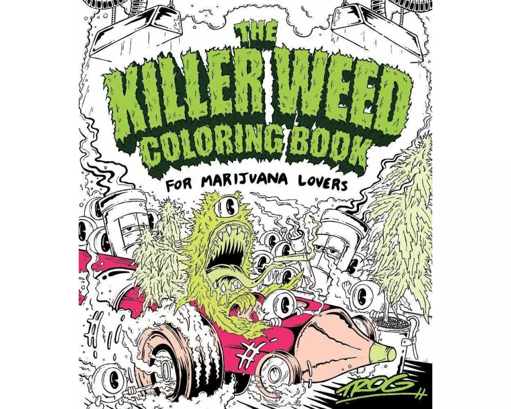The Killer Weed Coloring Book