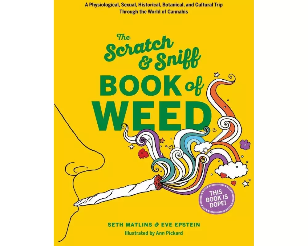 Scratch & Sniff Book of Weed