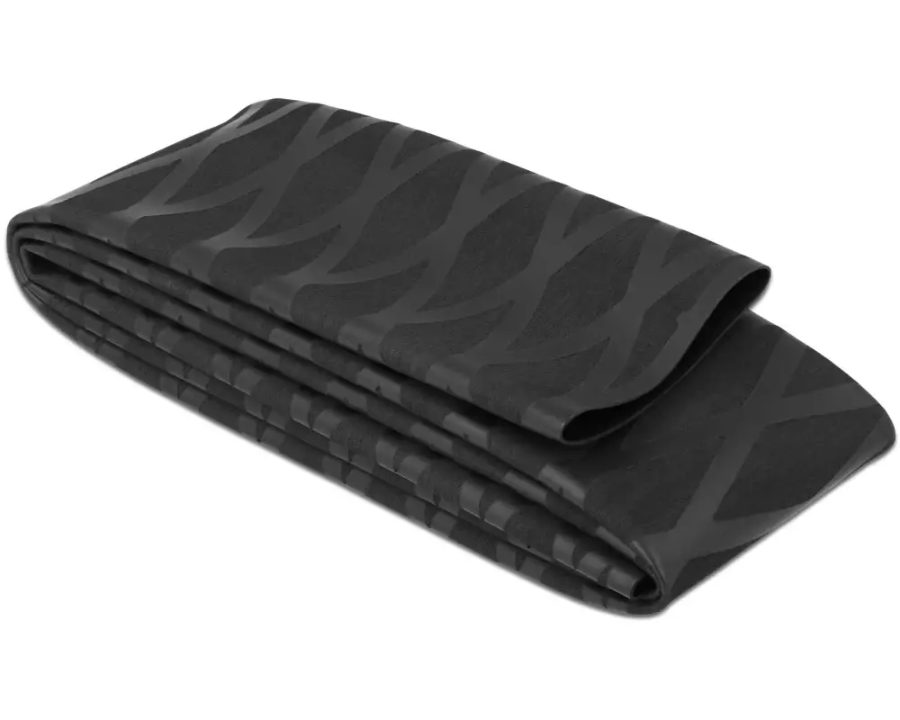 Delock Schrumpfschlauch X-Muster rutschfest 1 m x 40 mm Schwarz
