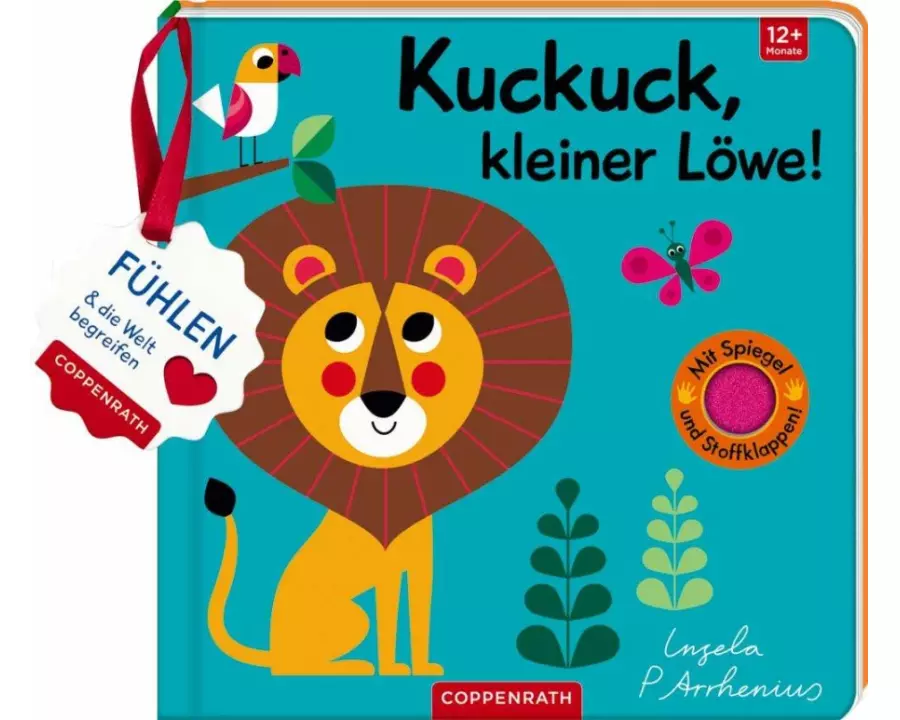 Mein Filz-Fühlbuch: Kuckuck, kleiner Löwe!