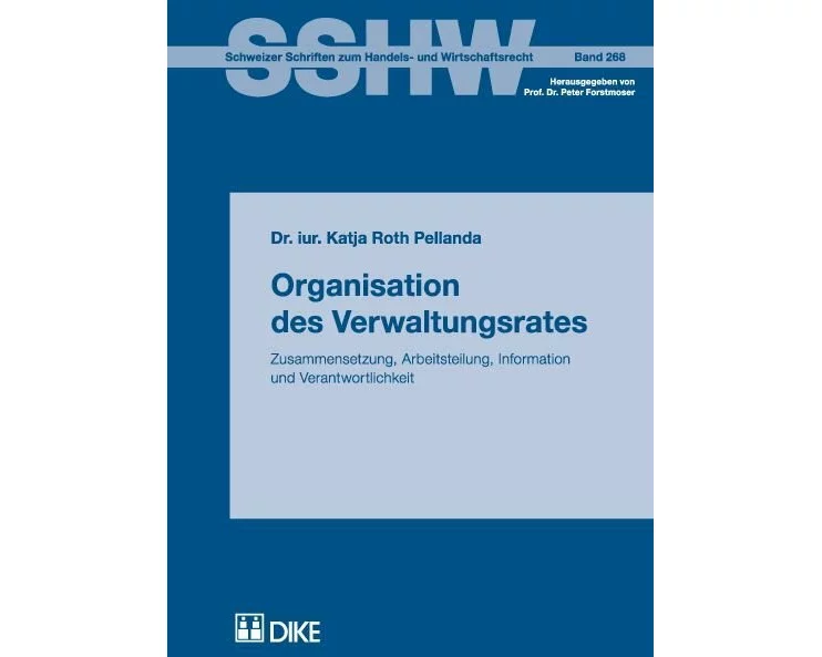 Organisation des Verwaltungsrates