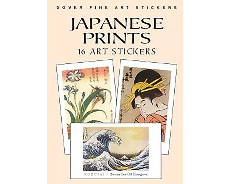 Japanese Prints: 16 Art Stickers