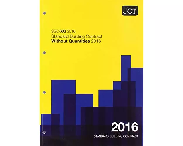 JCT:Standard Building Contract Without Quantities 2016