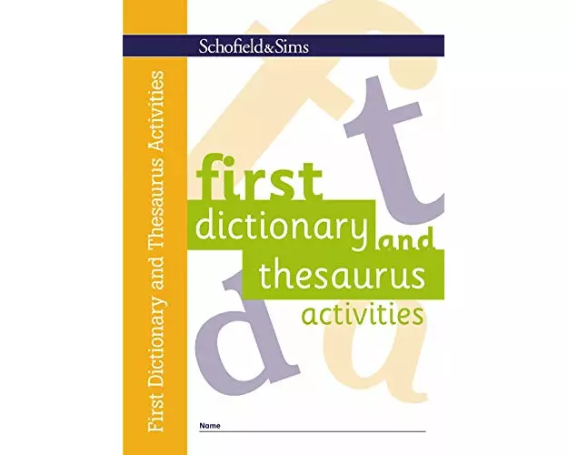 First Dictionary and Thesaurus Activities