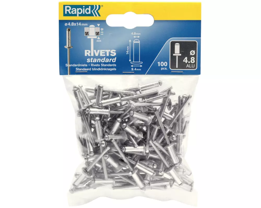 Rapid Blindnieten Standard Ø 4.8 x 14 mm