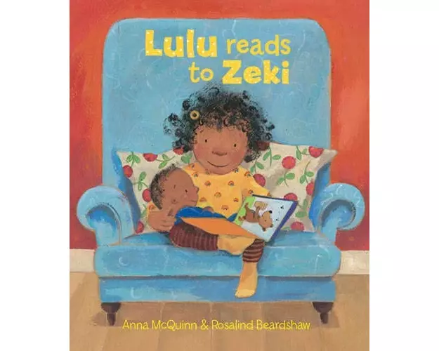 Lulu Reads to Zeki