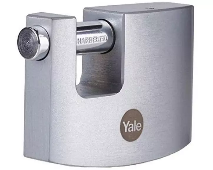 Yale Vorhängeschloss Y124B 60/10 Silber Messing/Stahl