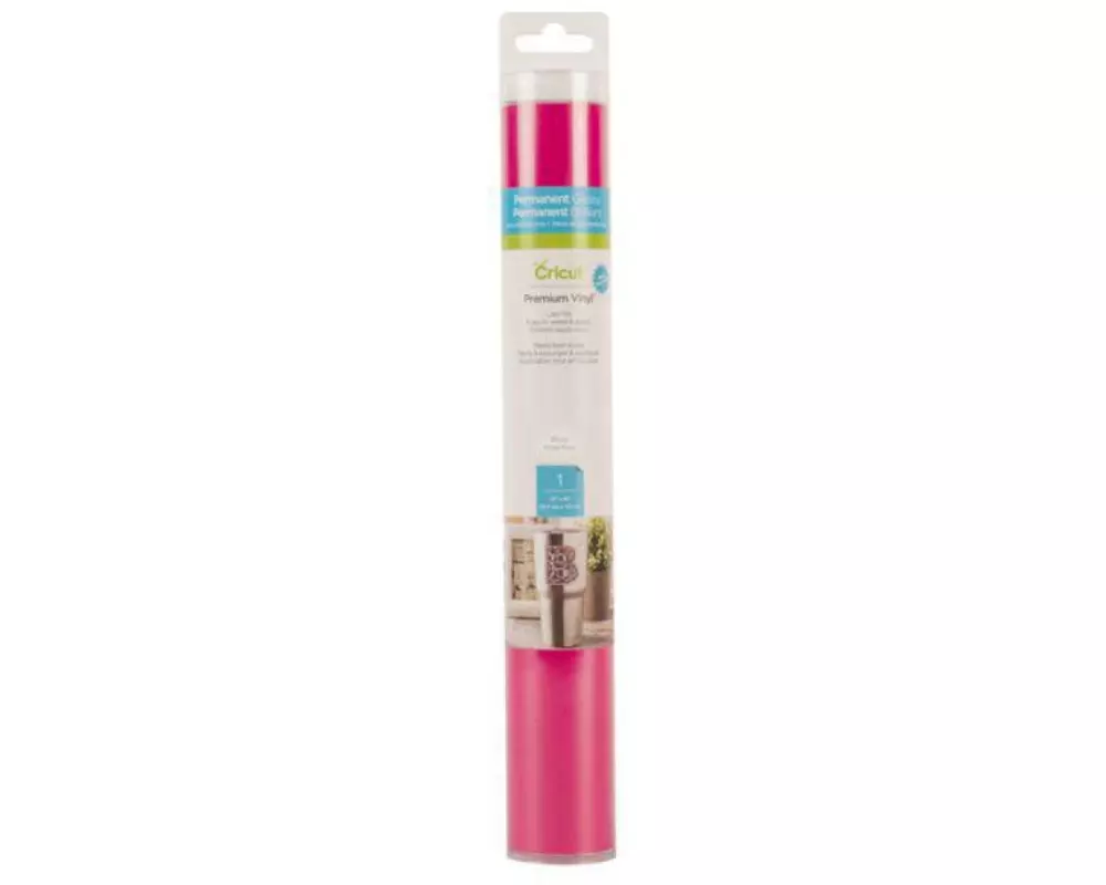 Cricut Vinylfolie Premium Permanent 30.5 x 122 cm Pink