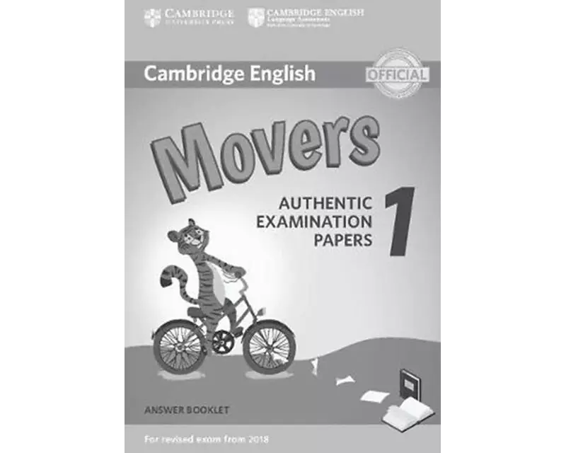 Cambridge English Movers 1 for Revised Exam from 2018 Answer Booklet