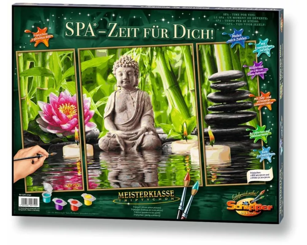 Schipper Malen nach Zahlen - SPA - Zeit für Dich! (Triptychon)