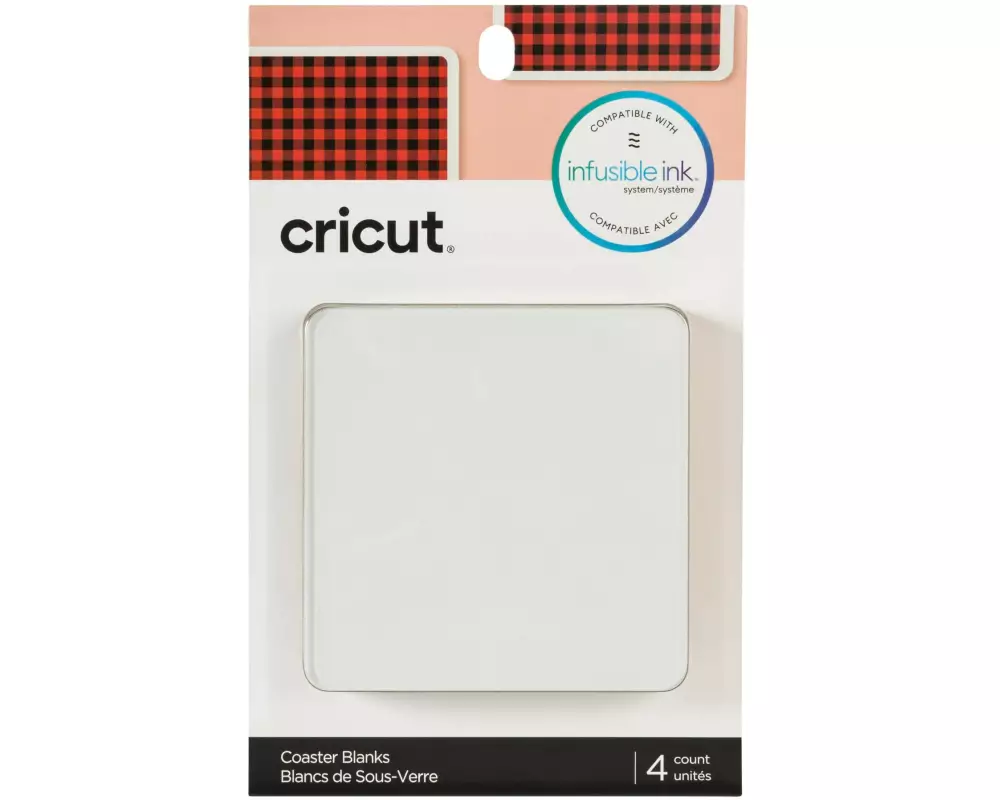 Cricut Untersetzer Infusible Ink Untersetzer, 4 Stück