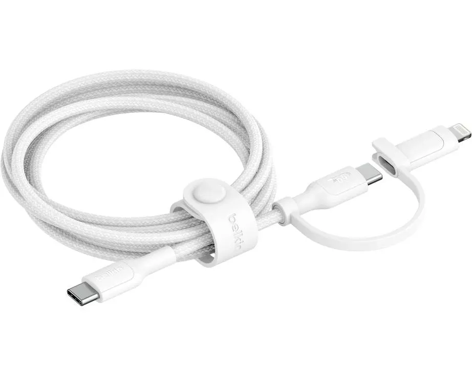 Belkin USB-Kabel BoostCharge Pro USB-C - Lightning/USB-C 1.5 m