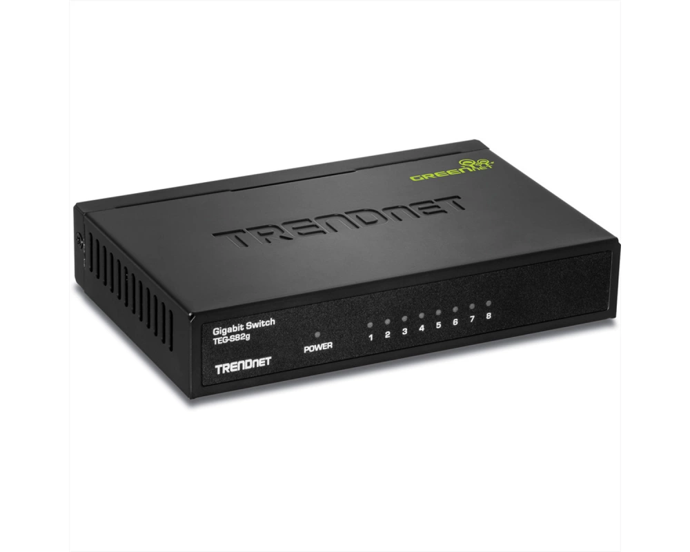 TRENDnet TEG-S82g 8-Port Gigabit GREENnet Switch