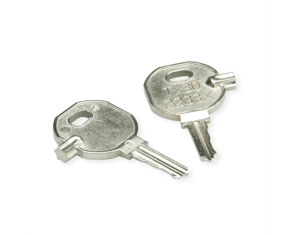 SCHROFF Ersatzschlüssel Nr. 2233 TX30, 2er-Pack