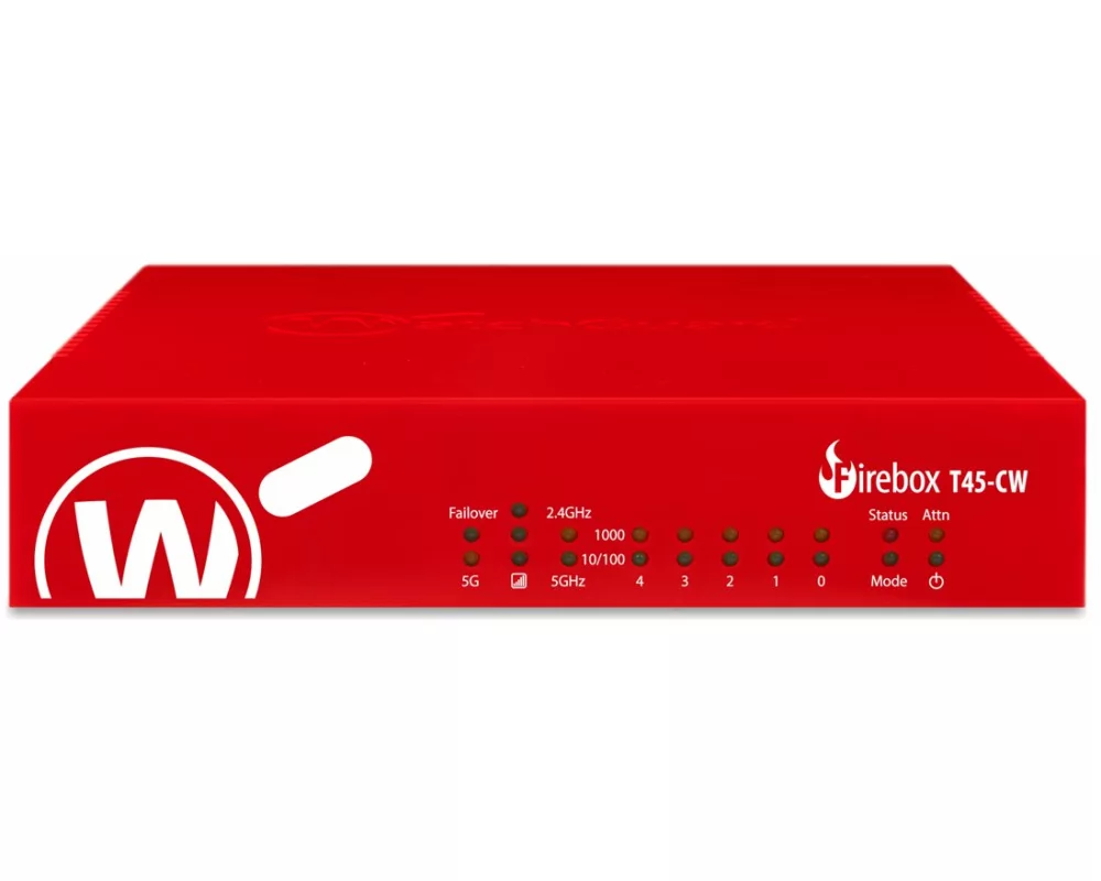 WGT Firebox T45-CW with 3-yr Total Security Suite (EU)
