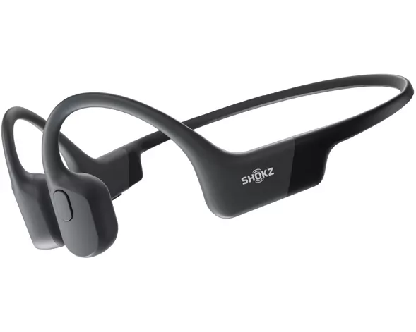 SHOKZ OpenRun Kopfhörer Kabellos Nackenband Sport Bluetooth Schwarz