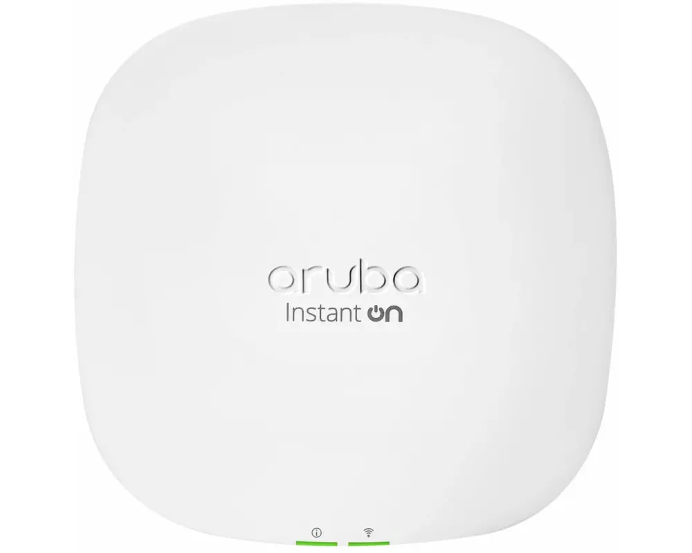 HPE Aruba Instant On AP25 Access Point Bundle, With PSU, Base WW, Includes 12V/18W Power Adaptor with Localized Power Cord