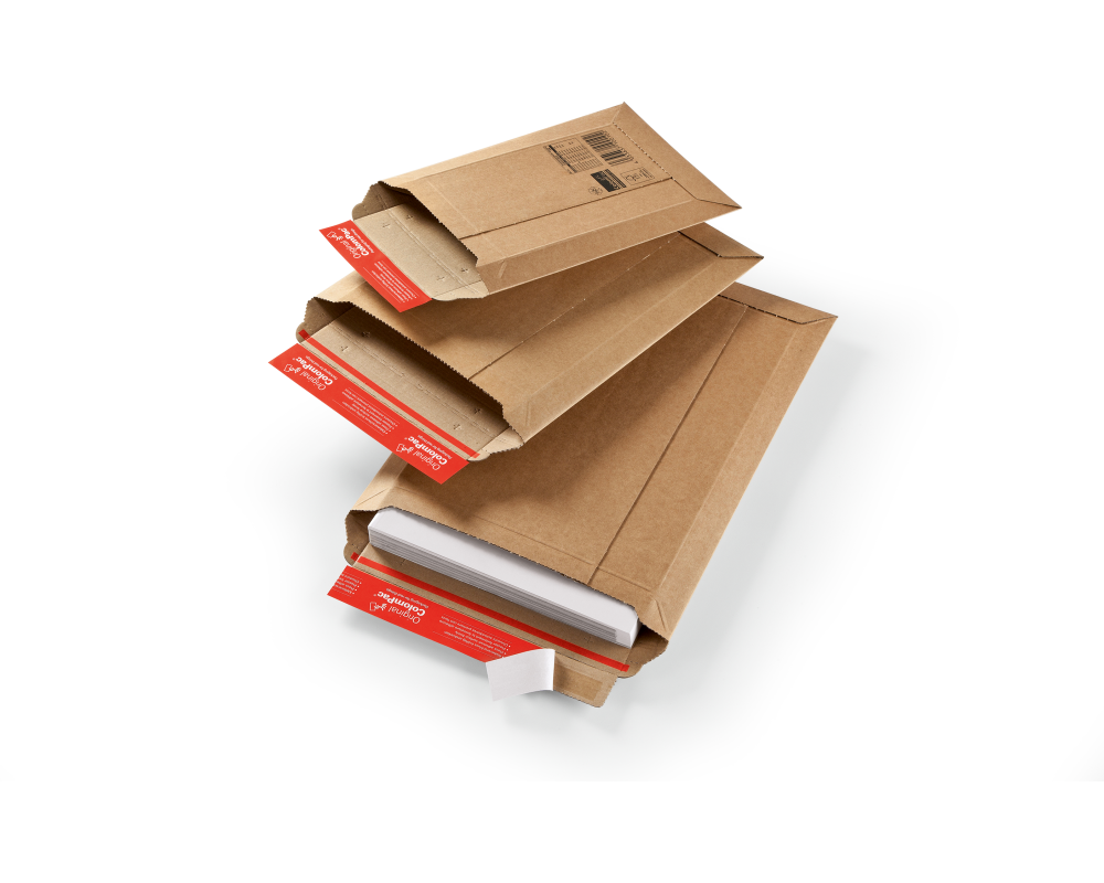 COLOMPAC Versandtaschen braun 2151763 185x270x50mm 20 Stück