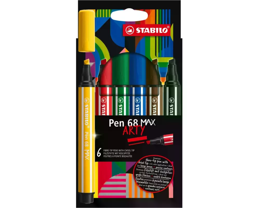 STABILO Pen 68 MAX ARTY 6er Etui