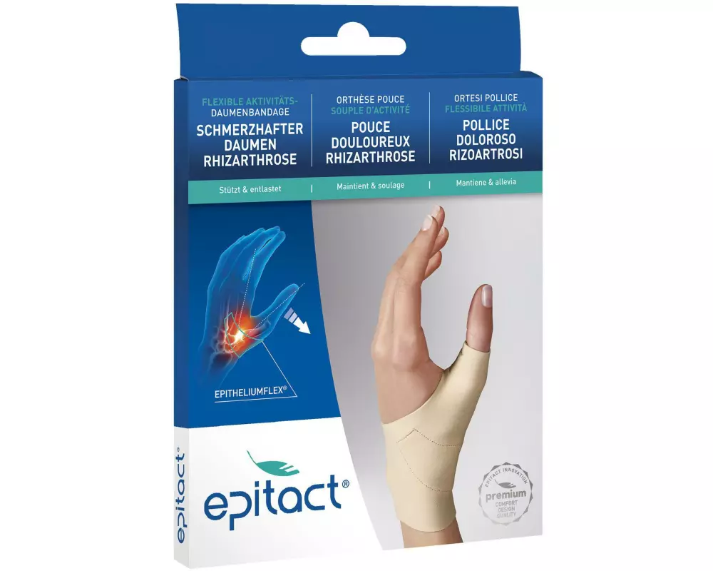 Epitact Flexible Aktivitäts-Daumenbandage links S