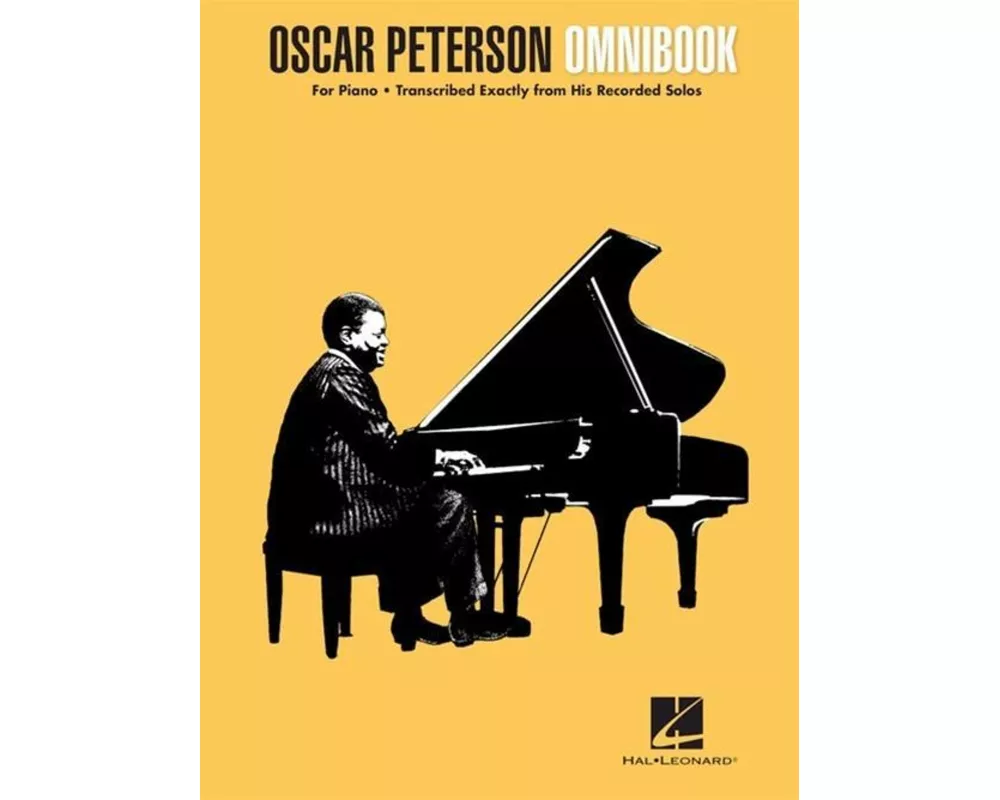 Oscar Peterson Omnibook Piano Transcriptions of 40 Jazz Masterpieces Jazz Sheet Music Collection Hal Leonard Jazz Piano Book