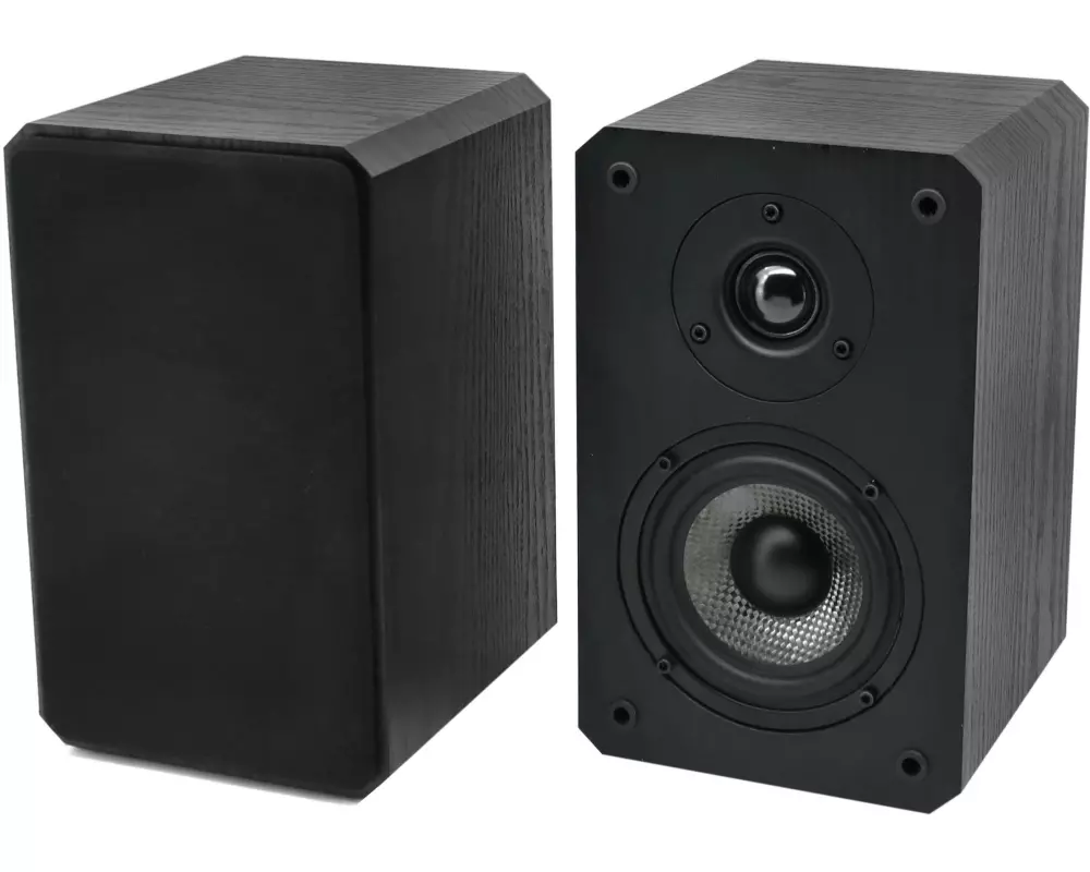 soundmaster Regallautsprecher Paar LS5050SW Schwarz