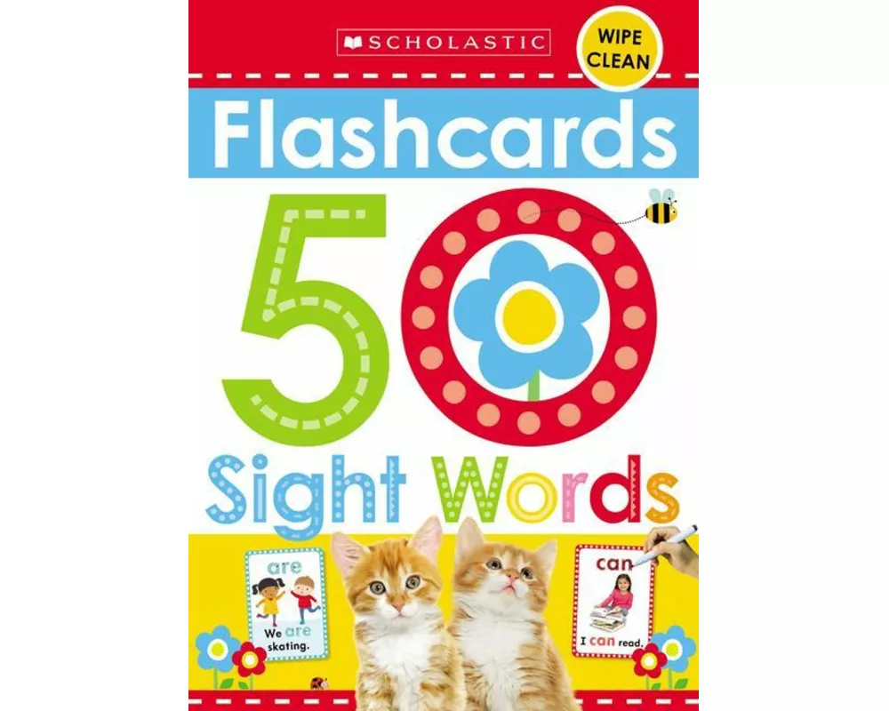 50 Sight Words Flashcards: Scholastic Early Learners (Flashcards)