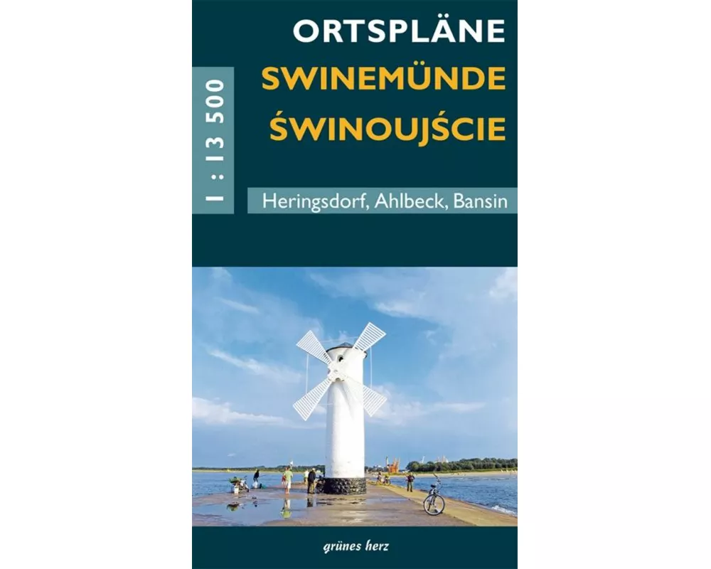 Swinemünde/Swinoujscie & Heringsdorf, Ahlbeck, Bansin Ortspläne