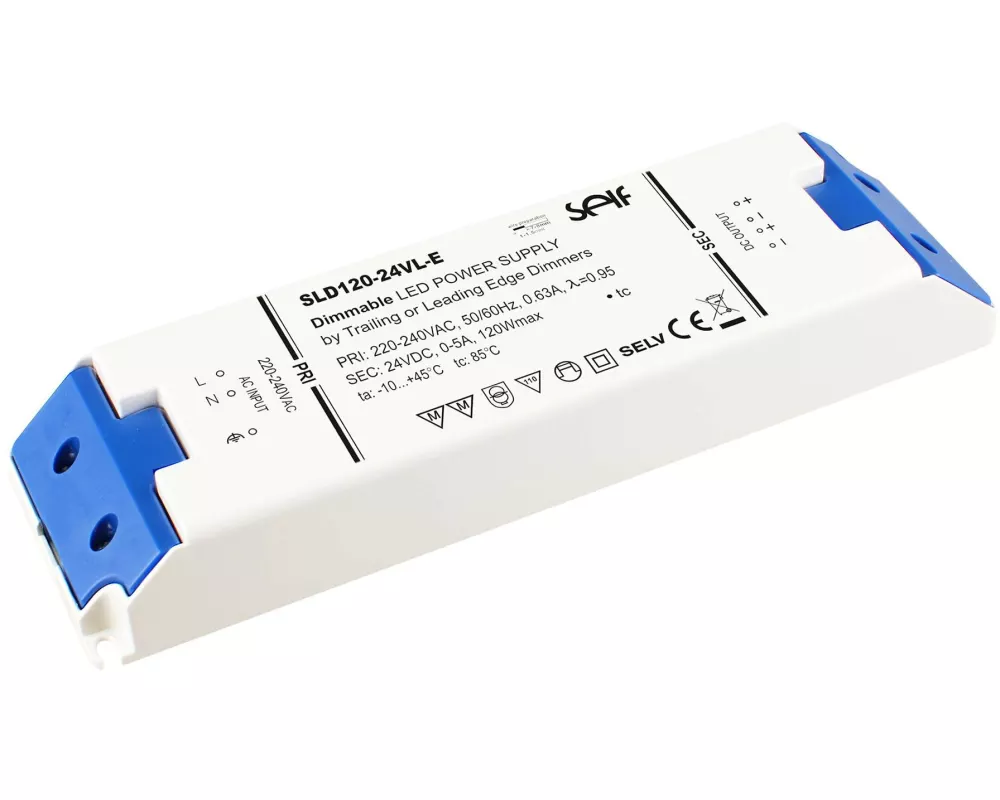 SELF LED-Treibernetzgerät dimmbar, 120 W, 24 V