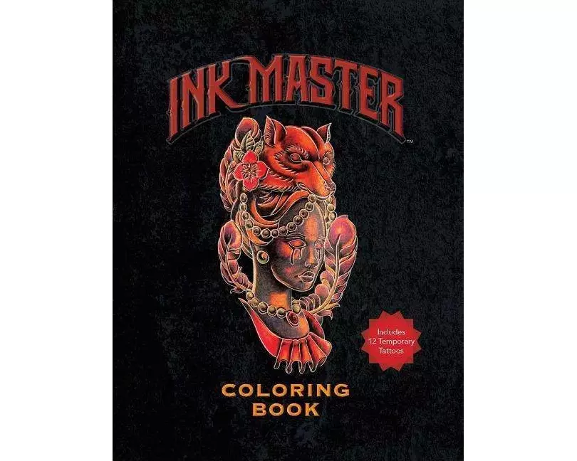 Ink Master Coloring Book