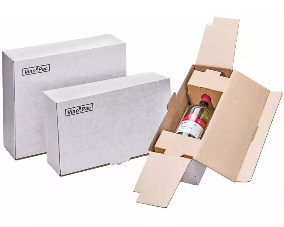Brieger Versandkarton VinoPac 33.2 x 11.3 x 9.3 cm, 1 Stück
