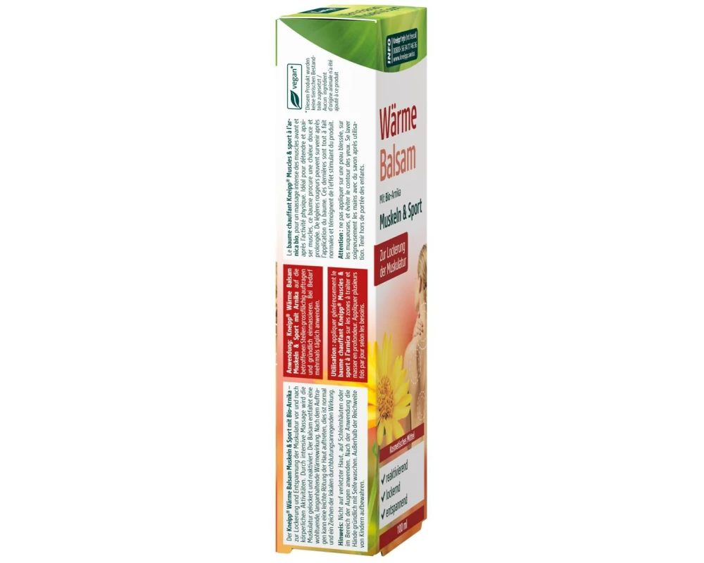 Kneipp Wärmebalsam mit Bio-Arnika 100 ml