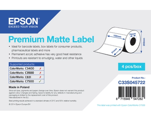 Epson Premium Multipurpose Label
