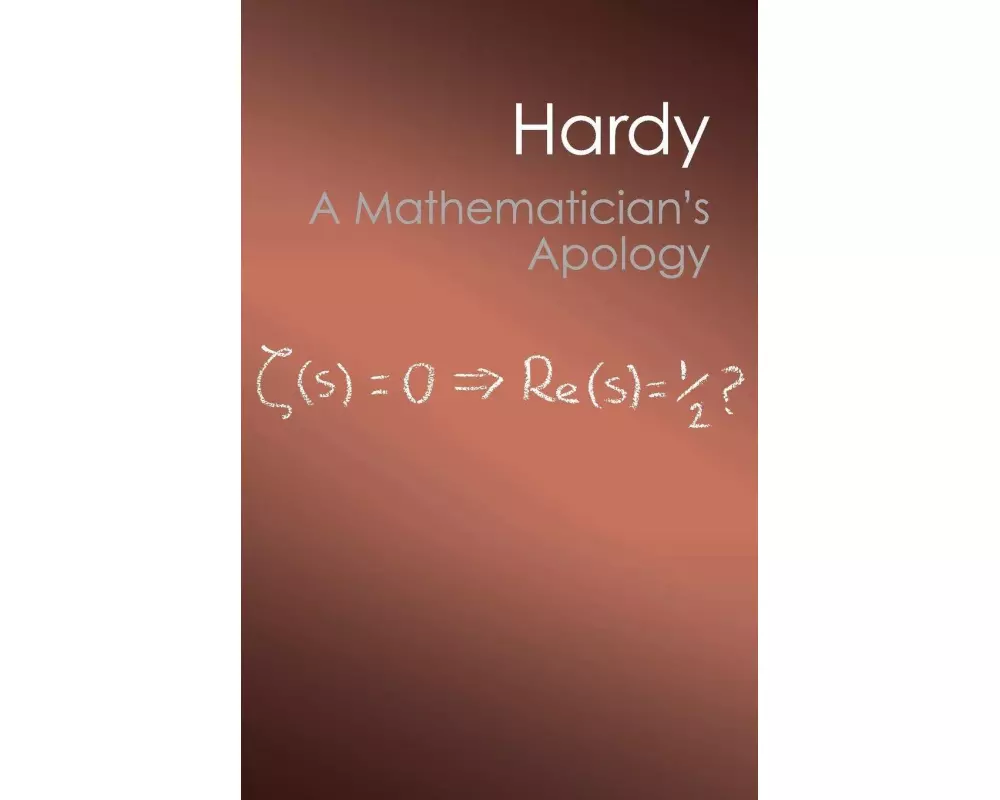 A Mathematician's Apology