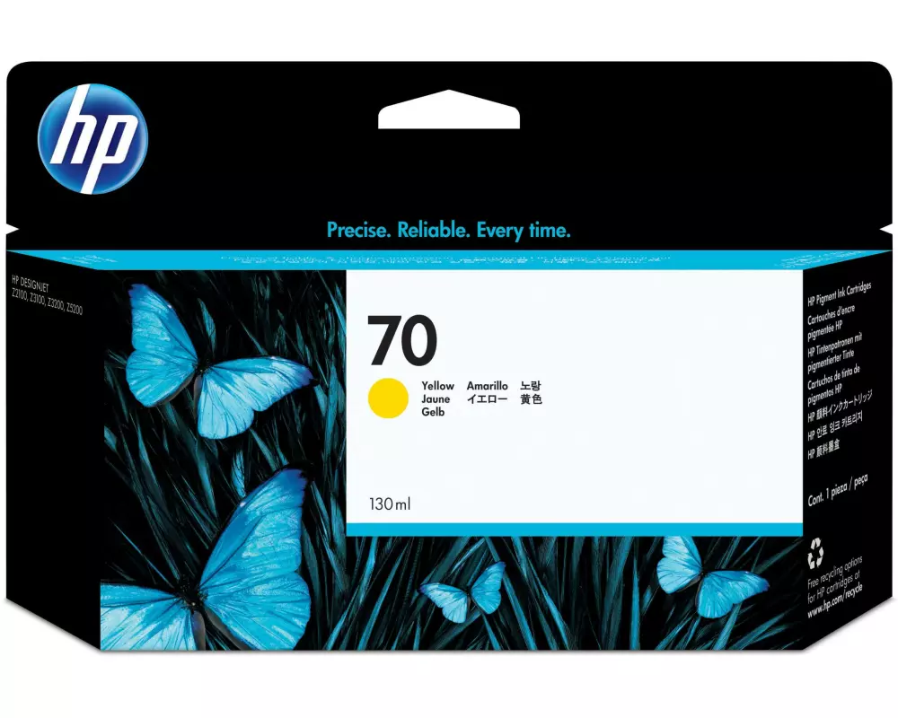 HP Tinte Nr. 70 (C9454A) Yellow