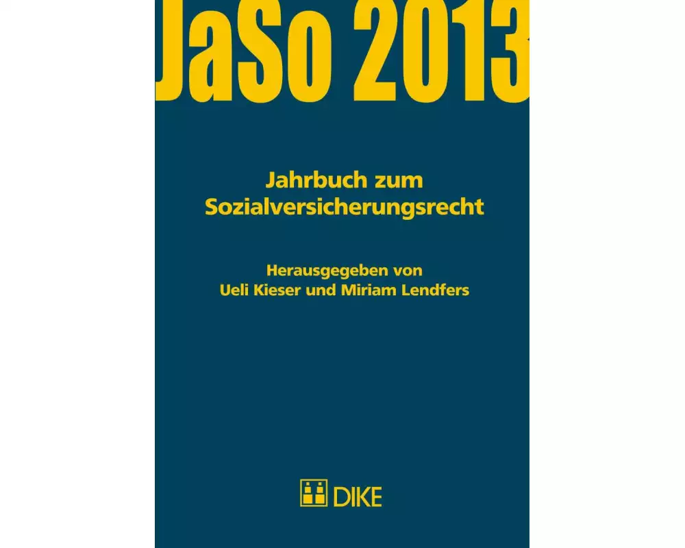 Jahrbuch zum Sozialversicherungsrecht