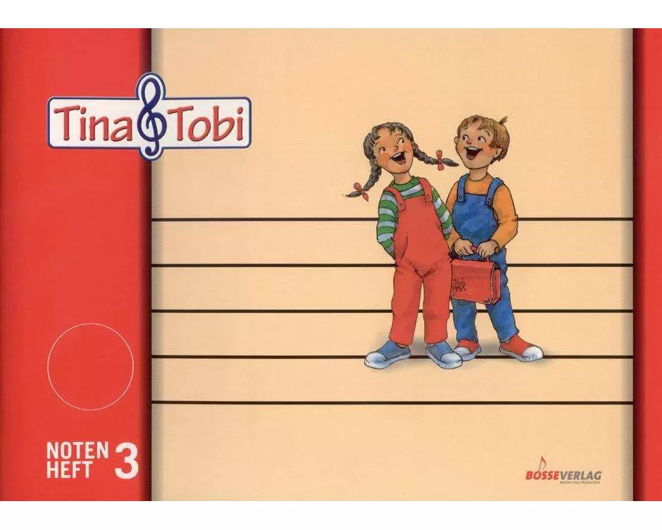 Tina und Tobi. Notenschreibheft 3. Halbjahr. Zur Musikfibel