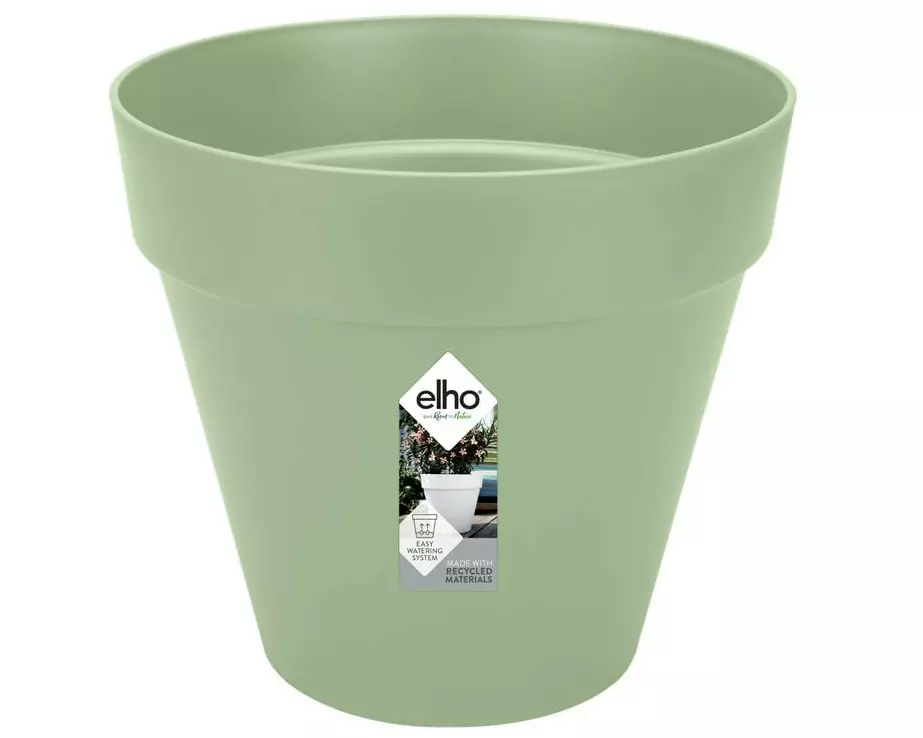 Elho Pflanzentopf Loft Urban Rund Rollen 40 cm Grün
