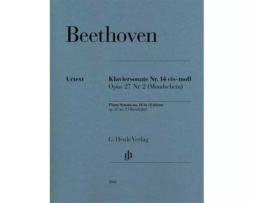 Klaviersonate Nr. 14 cis-moll Opus 27 Nr.2 (Mondschein)