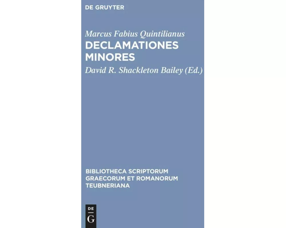 Declamationes minores