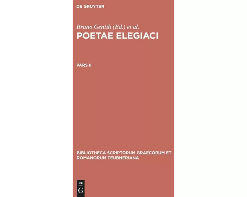 Poetae elegiaci