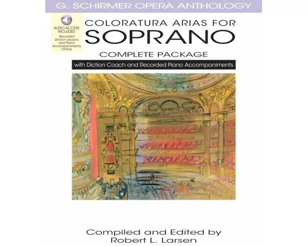 Coloratura Arias for Soprano - Complete Package Book/Online Audio
