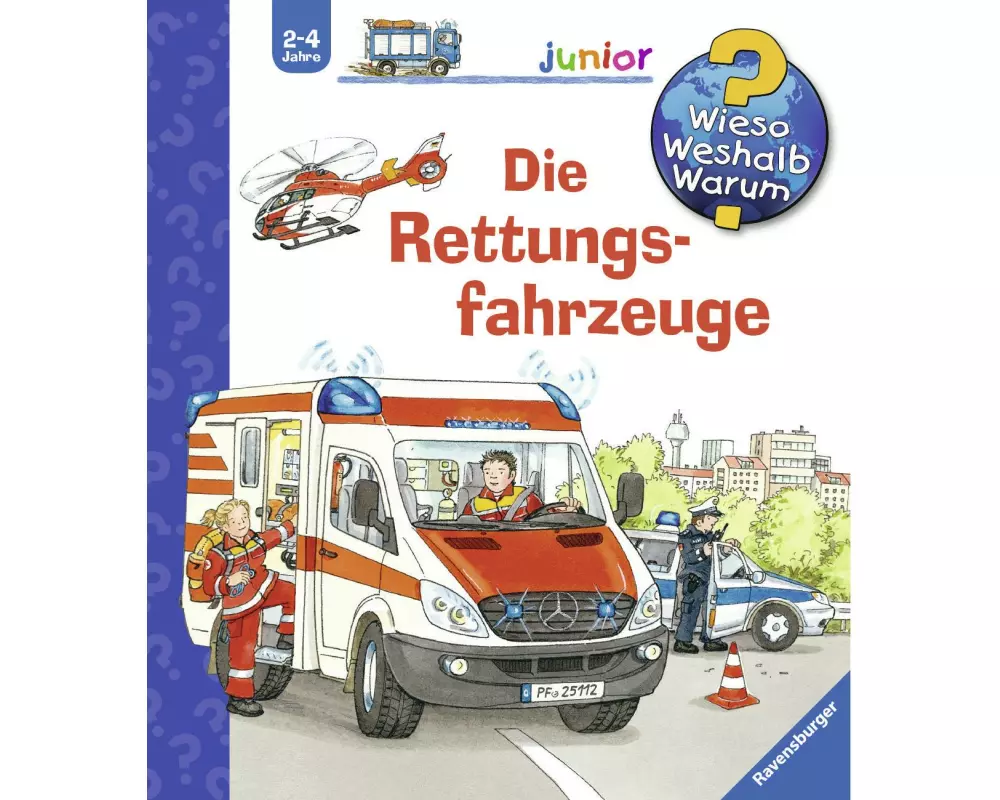 Ravensburger Kinder-Sachbuch WWW Rettungsfahrzeuge