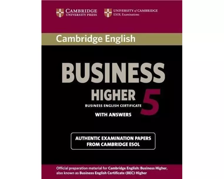 Cambridge English Business 5 Higher Student's Book with Answers