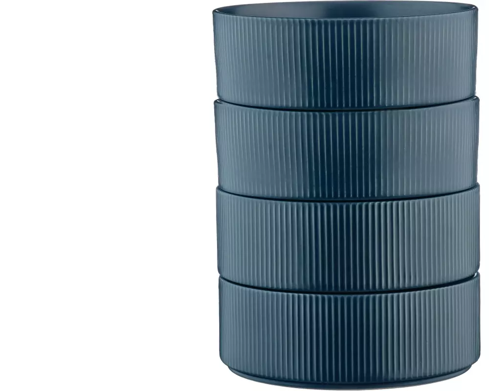 Björn Müslischale Scandi Ø 16.5 cm, 4 Stück, Marineblau