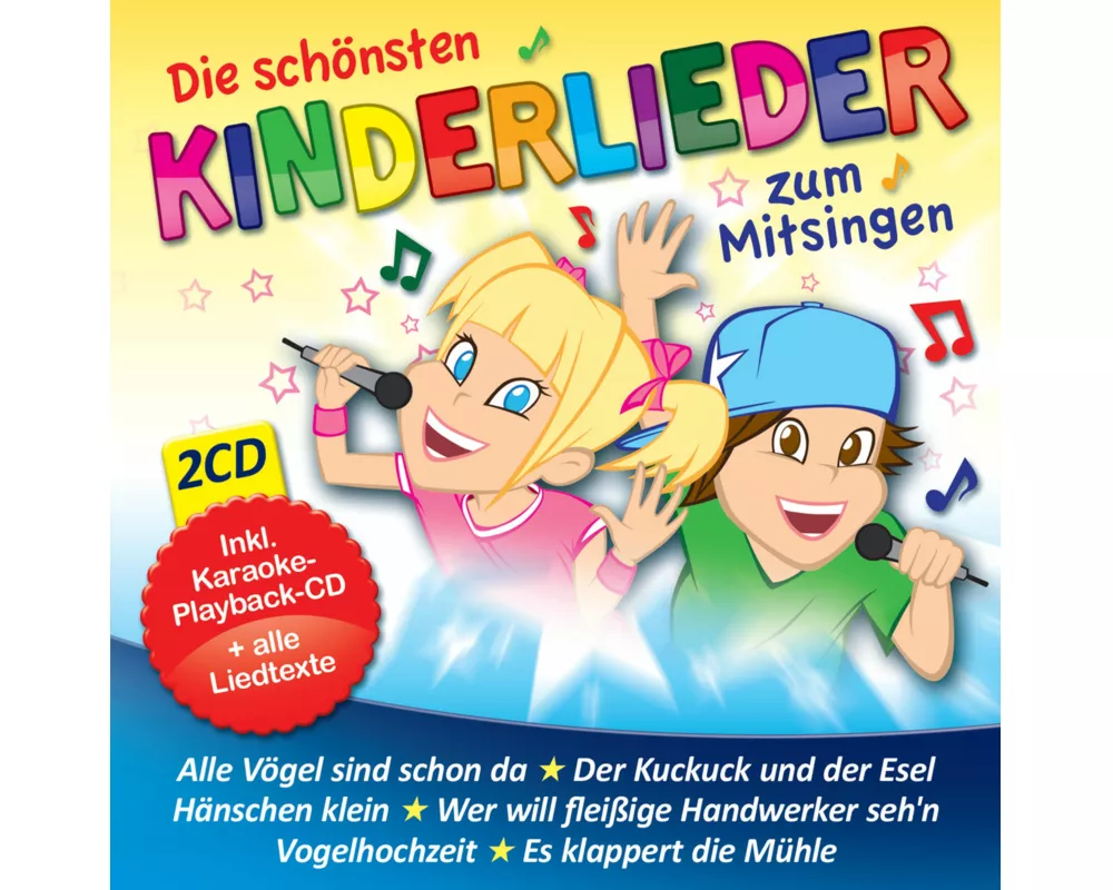 Die schönsten Kinderlieder zum Mitsingen