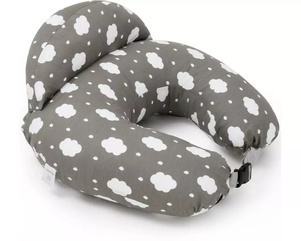 momcozy Stillkissen Grau