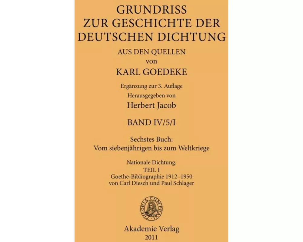 Sechstes Buch: Vom siebenjährigen bis zum Weltkriege