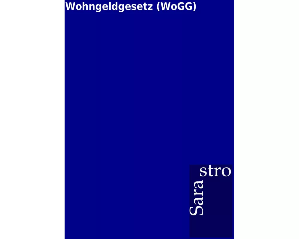 Wohngeldgesetz (WoGG)